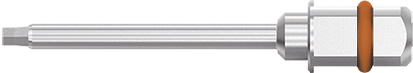 Отвертка прямая Biomet 3i Certain / Biomet 3i Osseotite / Osstem Implant TS / Osstem Implant US / Osstem Implant SS, шестигранник 1.2 мм, длина 20 мм