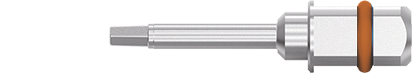 Отвертка прямая Astra Tech Osseospeed TX / Astra Tech EV /Dentium SuperLine / Dentium NR-Line / Zimmer Tapered Screw-Vent, шестигранник 1.27 мм, длина 13 мм