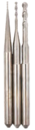 Фреза по ZrO2 совместима с Zirkonzahn 0.5 мм, DC напыление (shank 6 mm - 50 mm)