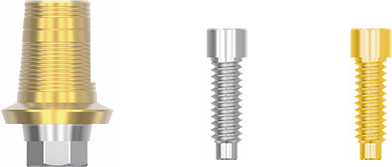 Титановое основание Osstem Implant SS Ø 4.8, Single, GH 1.3 мм