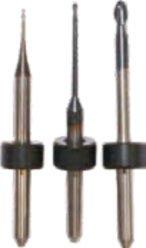 Фреза по ZrO2 совместима с Sirona MCX5 1.0 мм (shank 3 mm - 47 mm)
