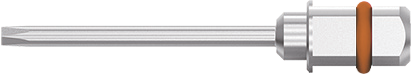 Отвертка прямая Zimmer Tapered Screw-Vent / Zimmer SPLINE, шестигранник 1.2 мм, длина 20 мм