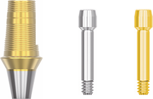 Титановое основание Osstem Implant TS Ø 4.0/4.5/5.0, Bridge, GH 2.0 мм