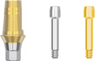 Титановое основание Osstem Implant TS Ø 4.0/4.5/5.0, Single, GH 1.3 мм